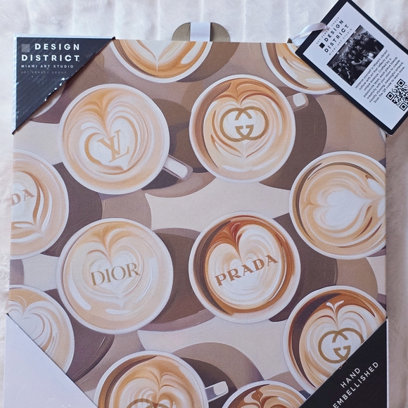 Other - Design District Coffee Art Canvas